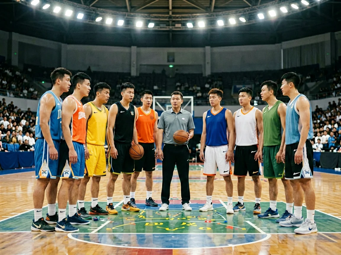 篮球赛前热身,冠军戒指